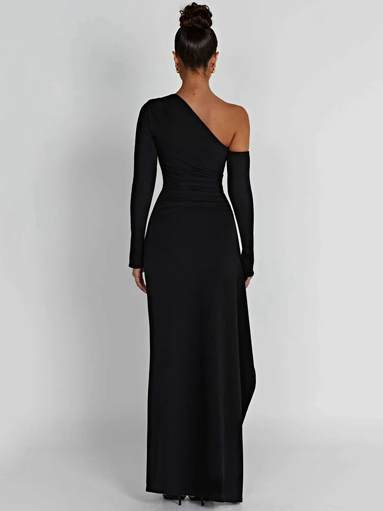 The Naomi Split Bodycon Maxi Dress