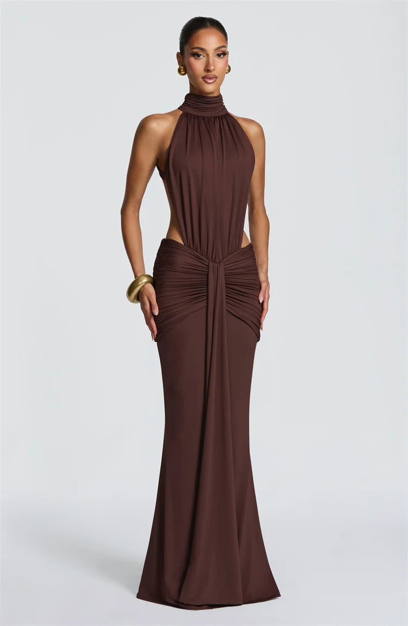 Verona Coffee Dress