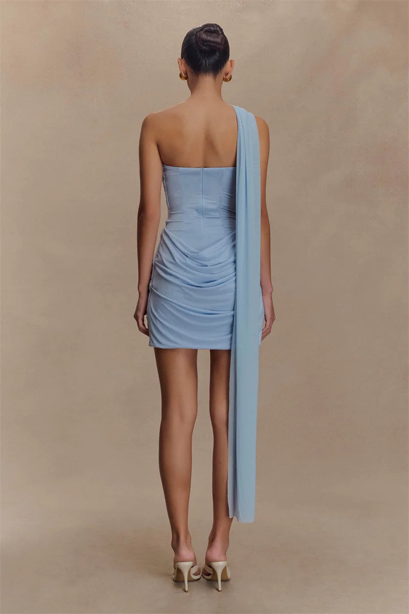Solia Mini Dress Blue