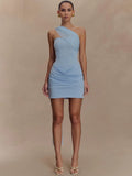 Solia Mini Dress Blue