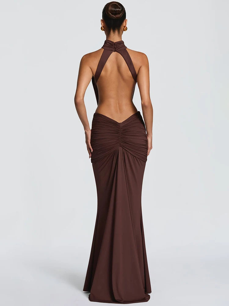 Verona Coffee Dress